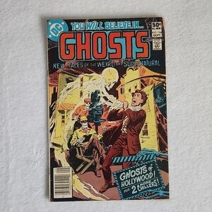 1981 DC Comics GHOSTS #104 - "Ghosts of Hollywood!" - Bronze Age Horror